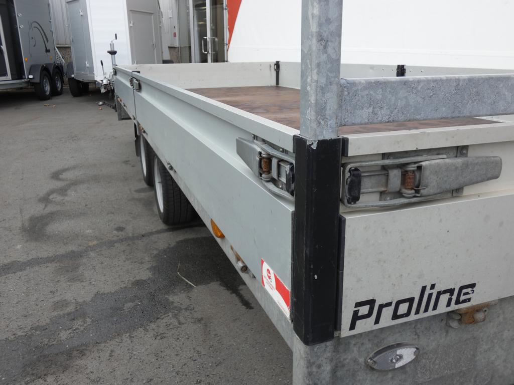 Proline Plateauwagen tandemas 500x200cm 2700kg